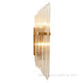 Classic luxury glass strip wall light fixture